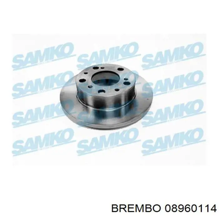 08960114 Brembo freno de disco delantero