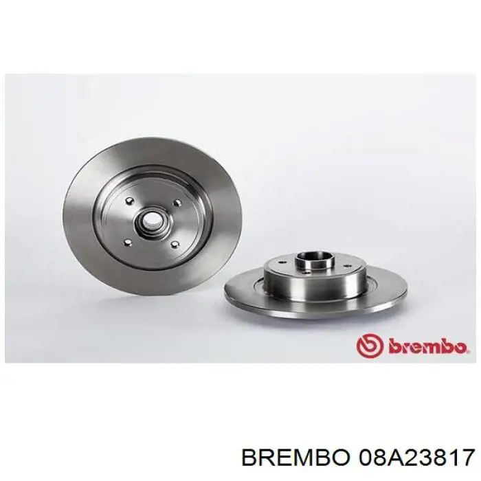 08A23817 Brembo disco de freno trasero