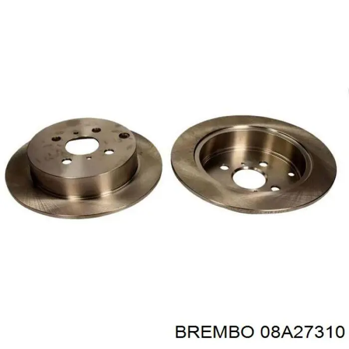 08A27310 Brembo disco de freno trasero