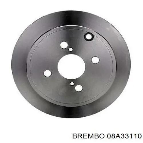 08.A331.10 Brembo disco de freno trasero