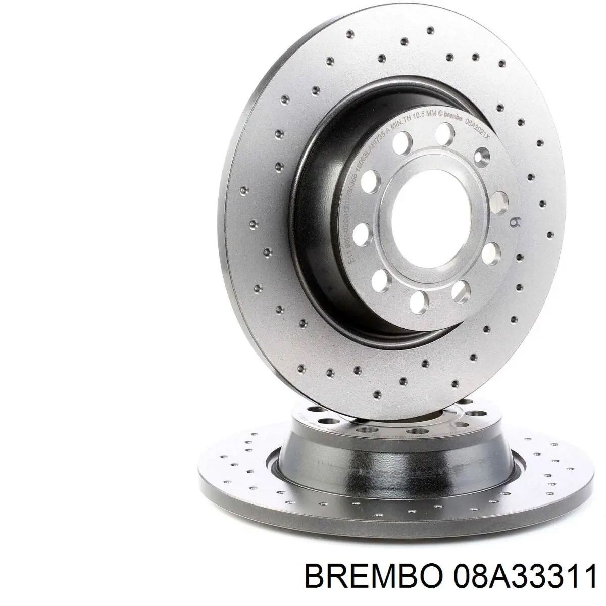 08.A333.11 Brembo disco de freno trasero