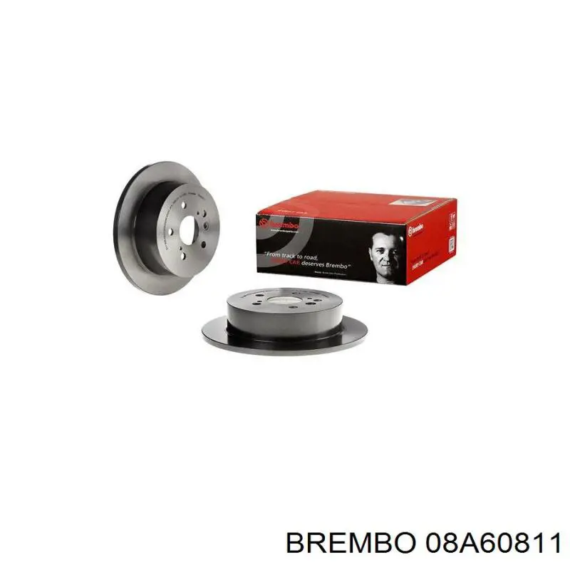 08.A608.11 Brembo disco de freno trasero