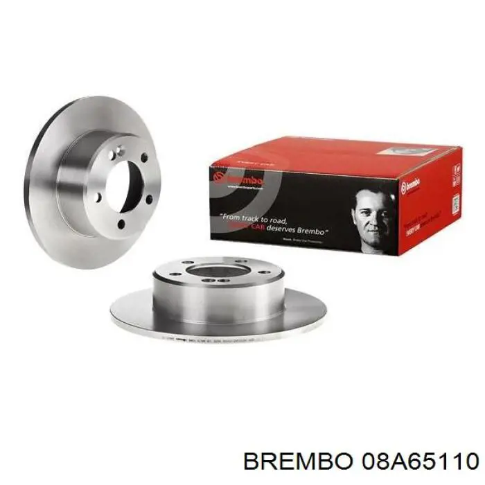 08.A651.10 Brembo disco de freno trasero