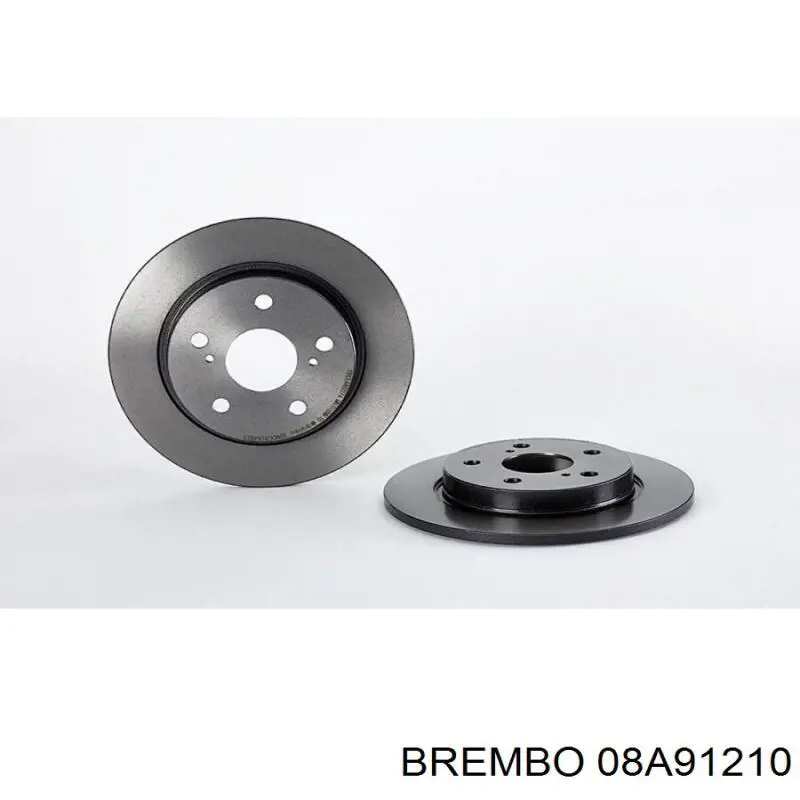 08.A912.10 Brembo disco de freno trasero