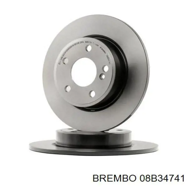 08.B347.41 Brembo disco de freno trasero