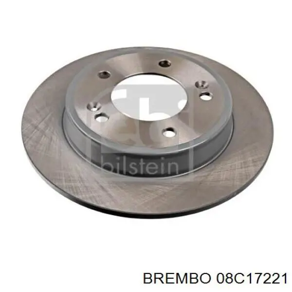 08.C172.21 Brembo disco de freno trasero