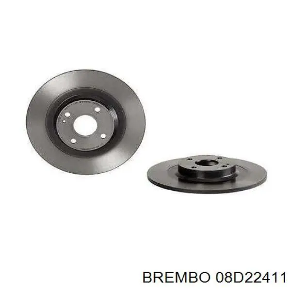 08.D224.11 Brembo disco de freno trasero