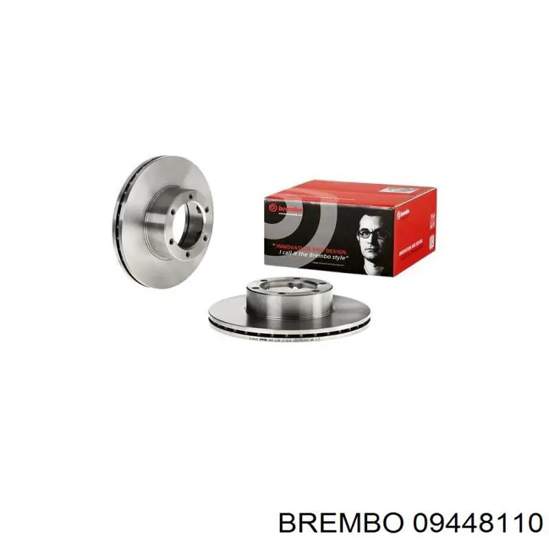 09448110 Brembo freno de disco delantero