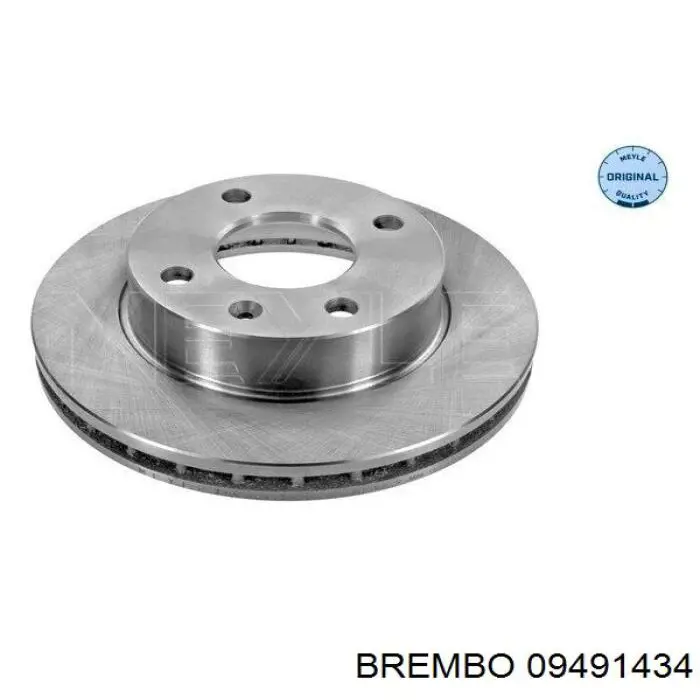 09.4914.34 Brembo freno de disco delantero