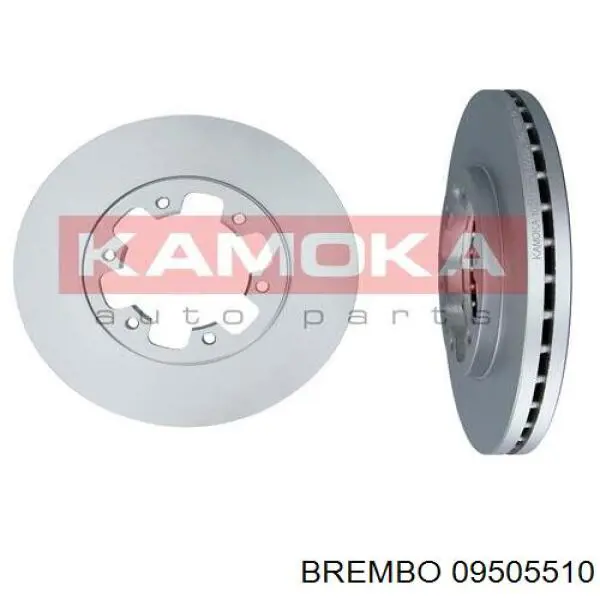 09.5055.10 Brembo freno de disco delantero