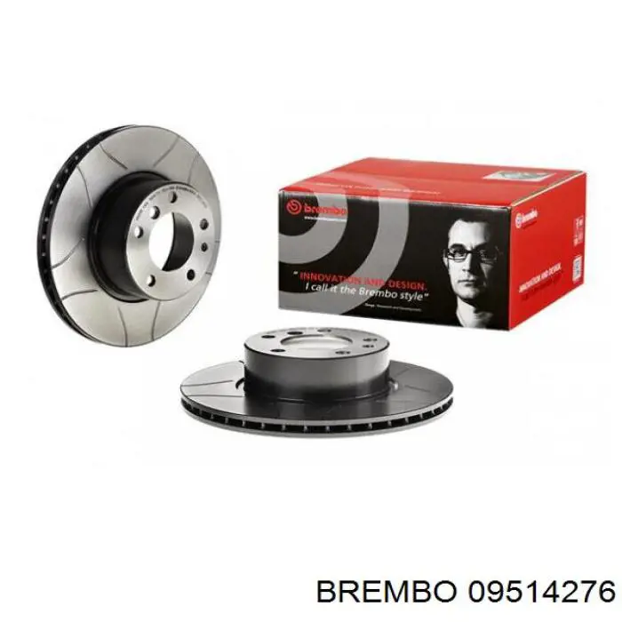 09.5142.76 Brembo freno de disco delantero