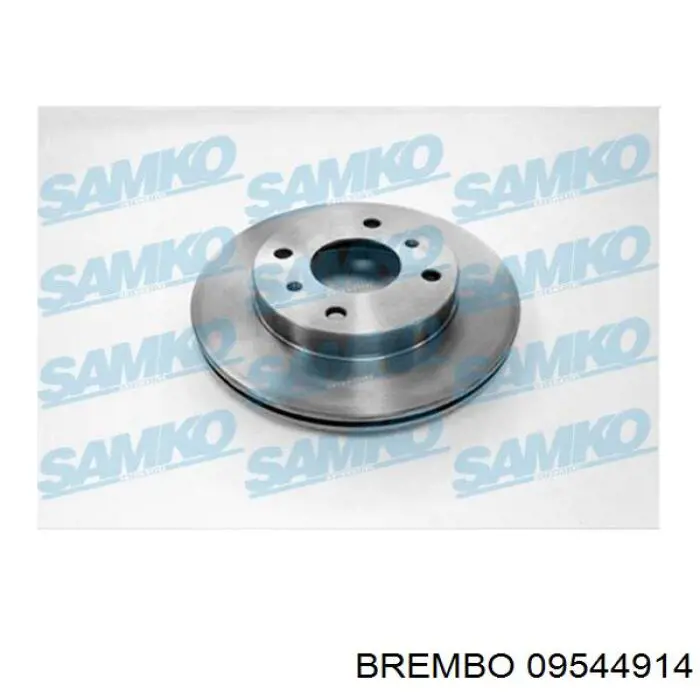 09.5449.14 Brembo freno de disco delantero