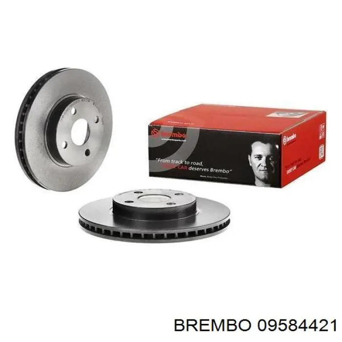 09.5844.21 Brembo freno de disco delantero