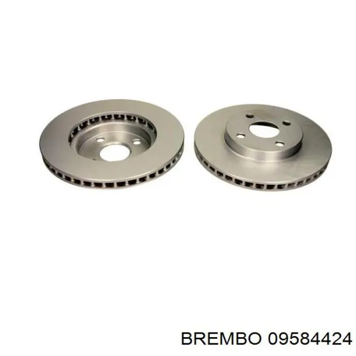 09584424 Brembo freno de disco delantero