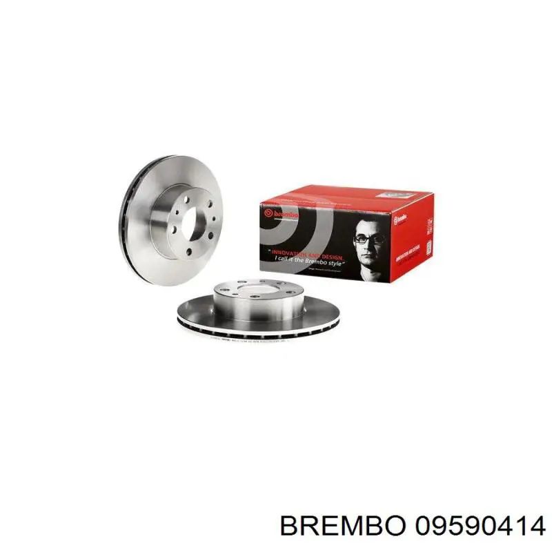 09.5904.14 Brembo freno de disco delantero