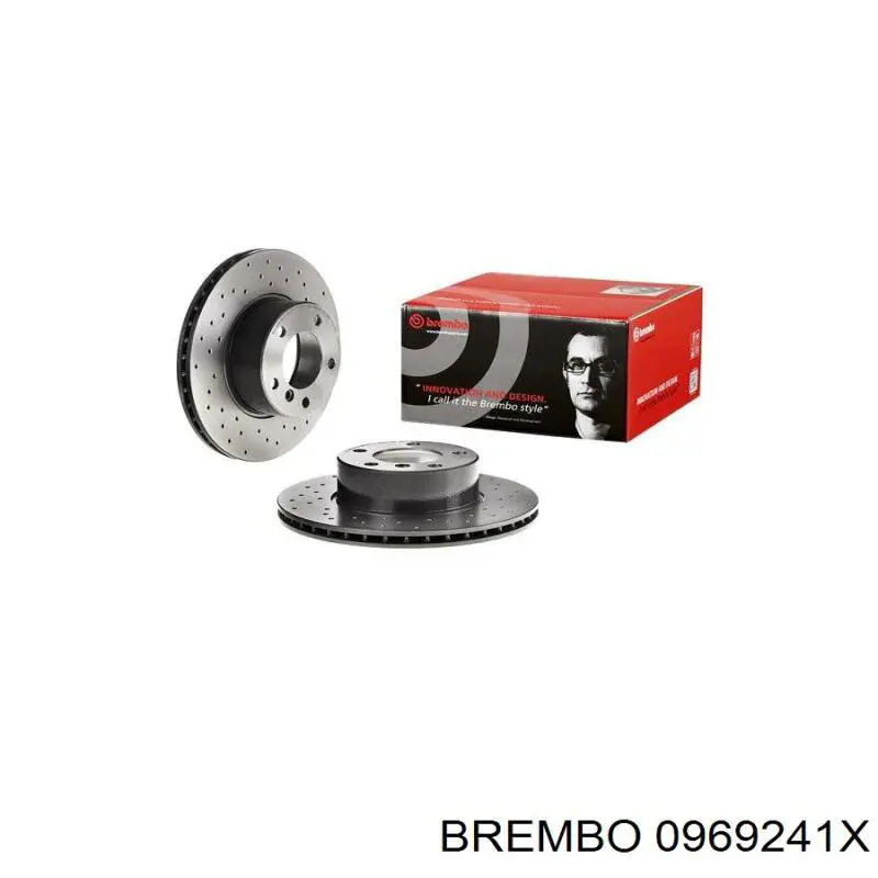 09.6924.1X Brembo freno de disco delantero