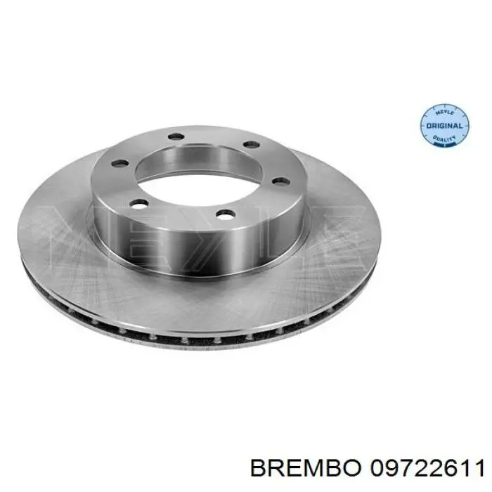 09.7226.11 Brembo freno de disco delantero