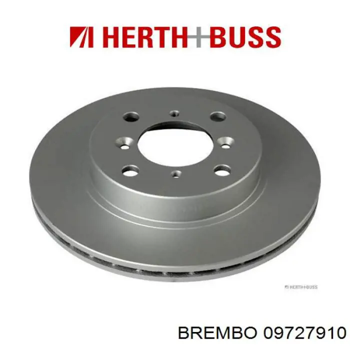 09727910 Brembo freno de disco delantero