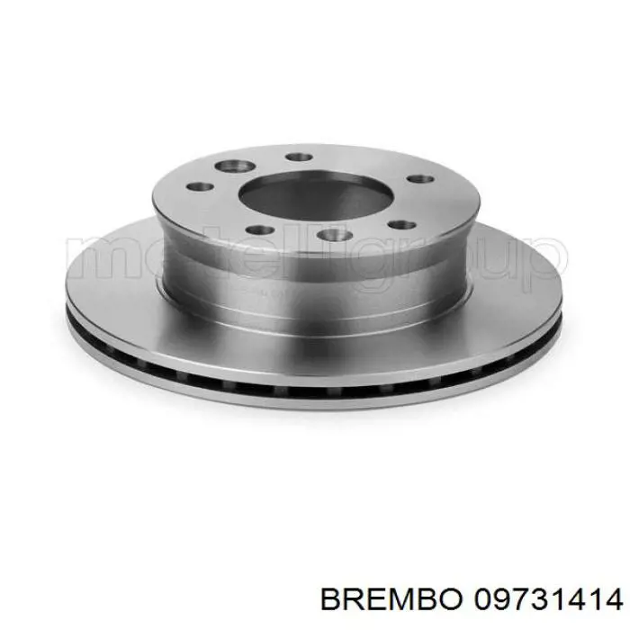 09.7314.14 Brembo freno de disco delantero