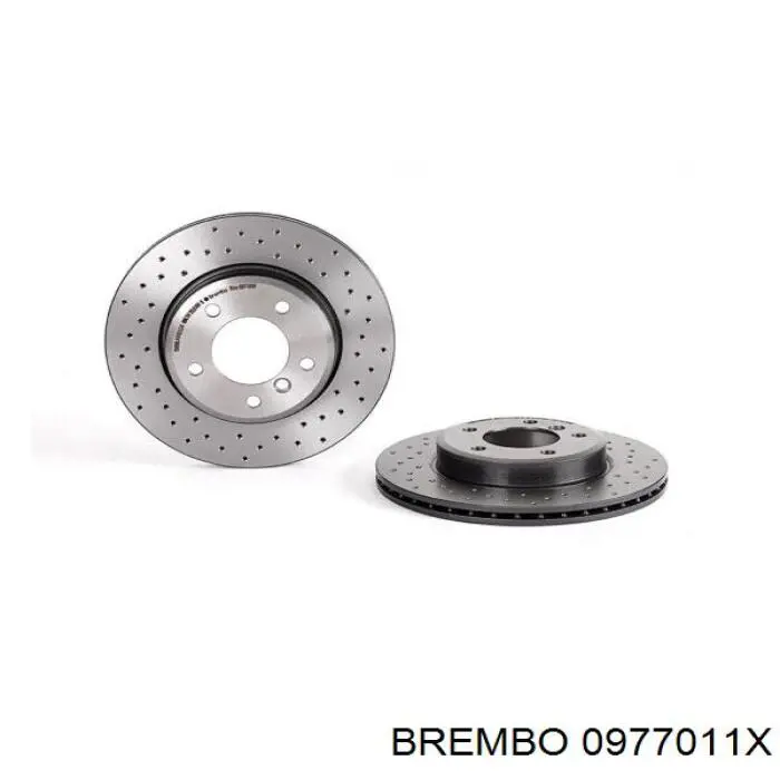 09.7701.1X Brembo freno de disco delantero