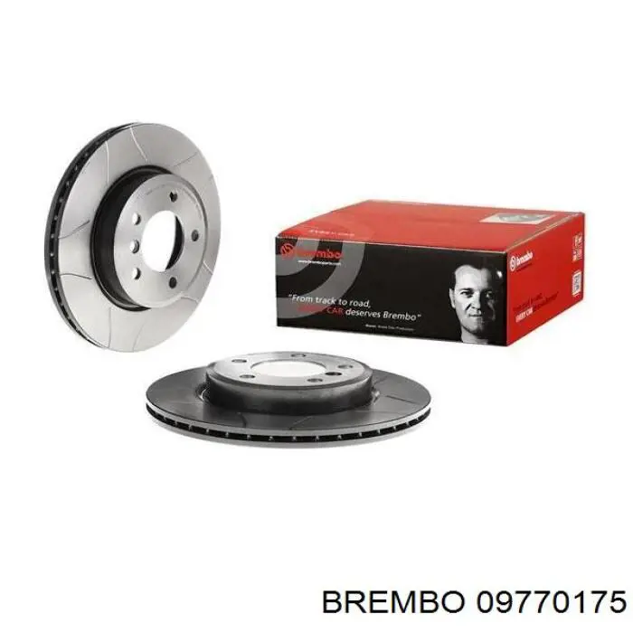 09.7701.75 Brembo freno de disco delantero