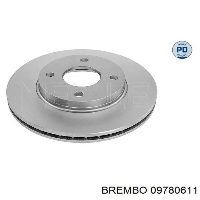 09.7806.11 Brembo freno de disco delantero