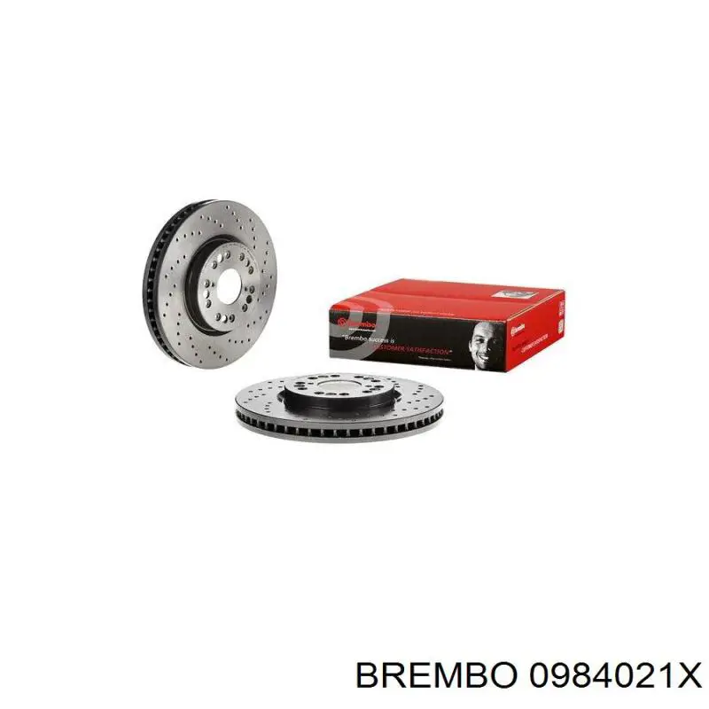 09.8402.1X Brembo freno de disco delantero