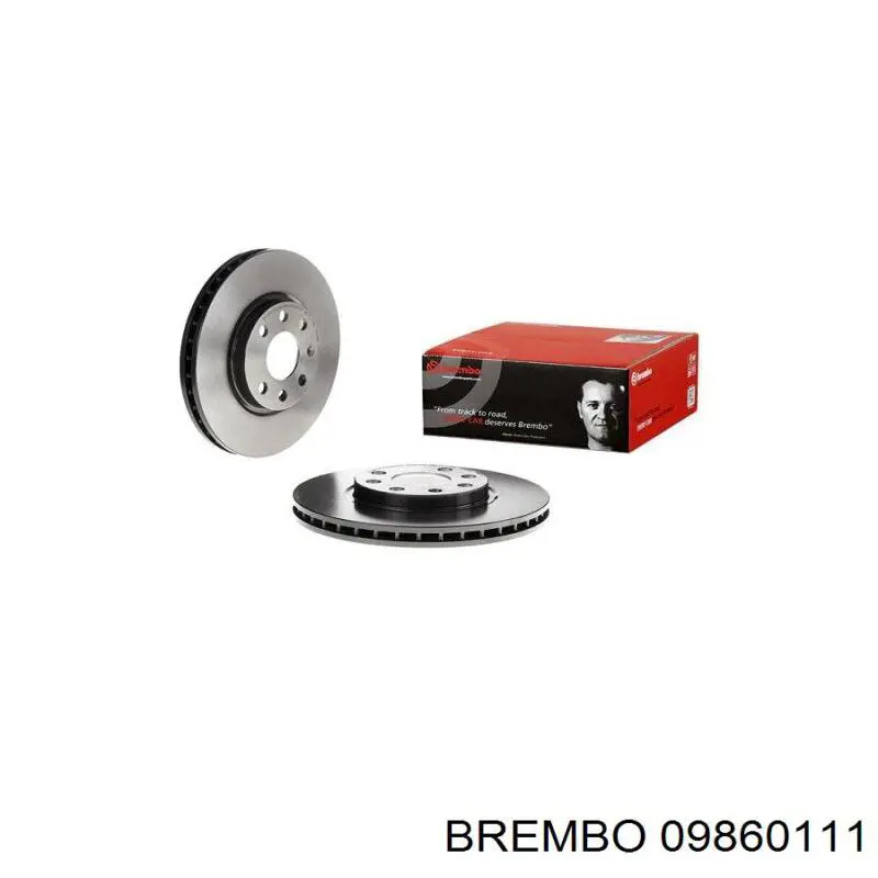 09.8601.11 Brembo freno de disco delantero