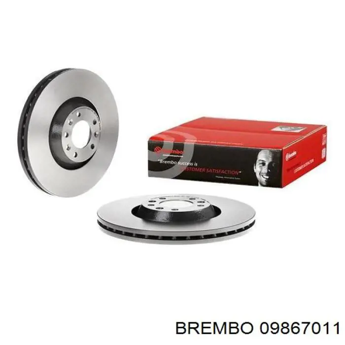 09.8670.11 Brembo freno de disco delantero