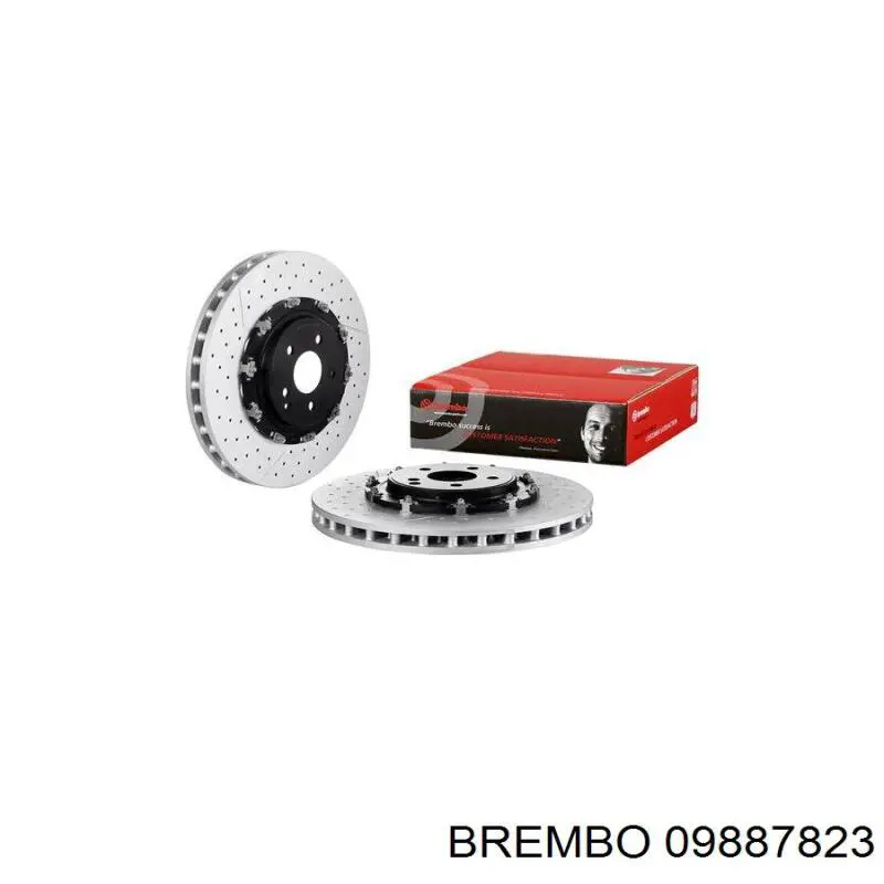 09.8878.23 Brembo freno de disco delantero