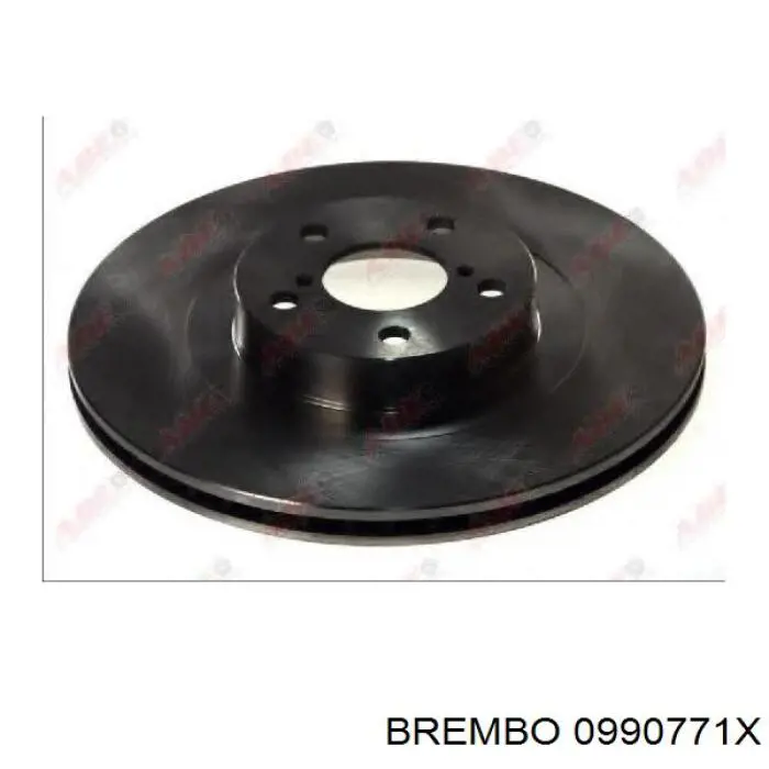 09.9077.1X Brembo freno de disco delantero