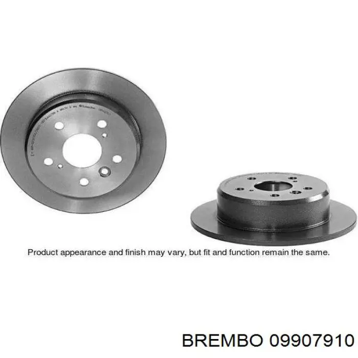 09907910 Brembo freno de disco delantero