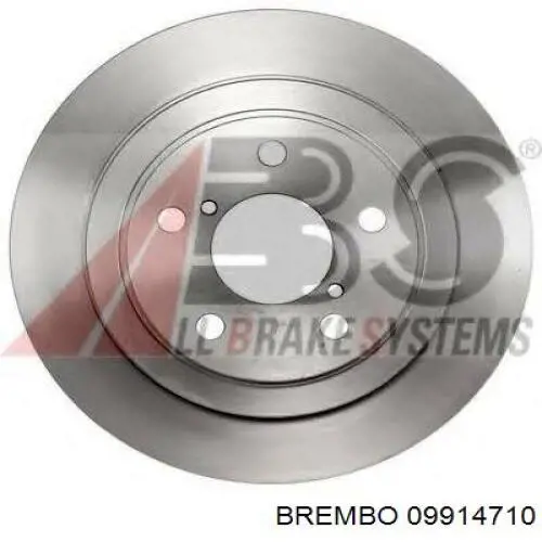 09.9147.10 Brembo disco de freno trasero