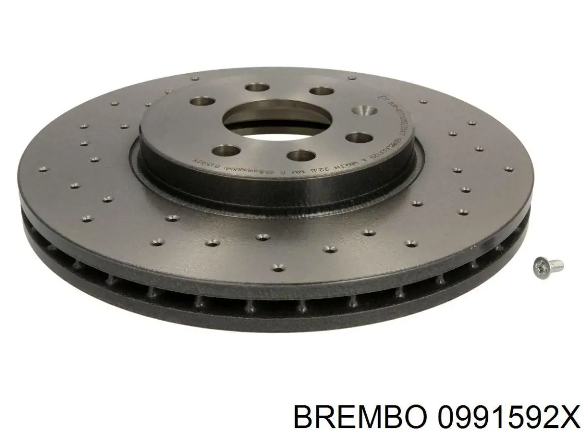 09.9159.2X Brembo freno de disco delantero