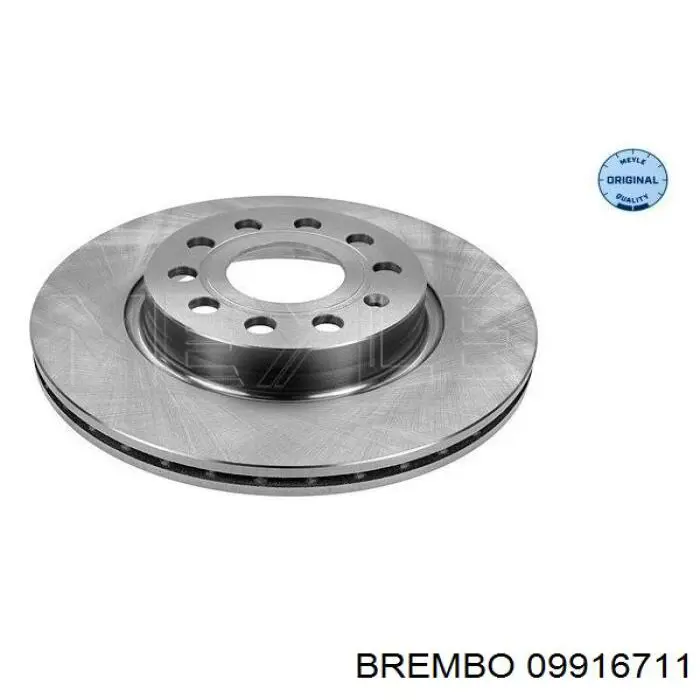 09.9167.11 Brembo freno de disco delantero