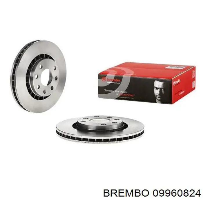 09.9608.24 Brembo freno de disco delantero