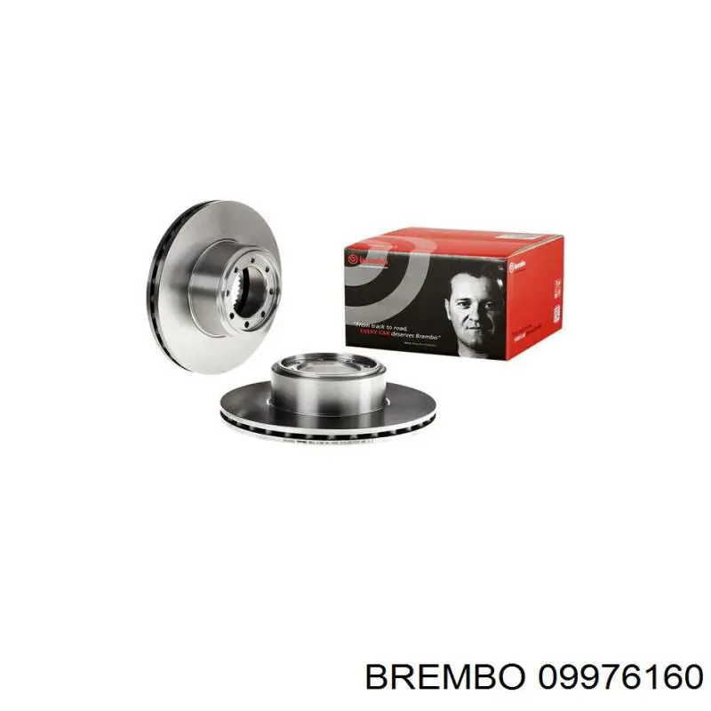 09.9761.60 Brembo disco de freno trasero