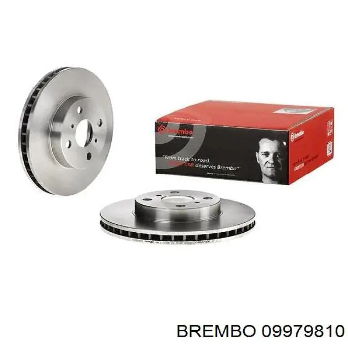 09.9798.10 Brembo freno de disco delantero