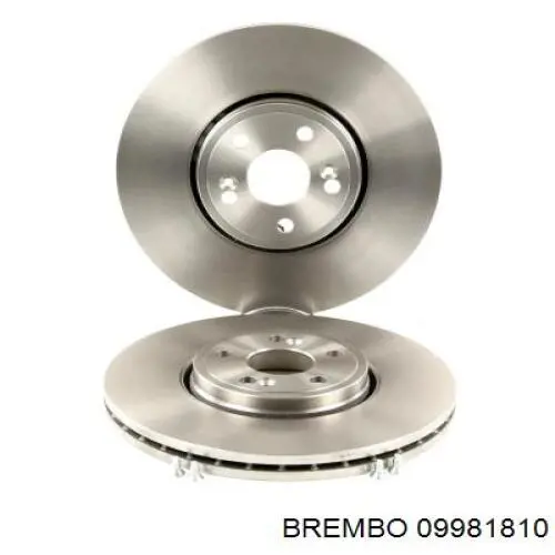 09981810 Brembo freno de disco delantero