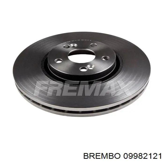 09.9821.21 Brembo freno de disco delantero