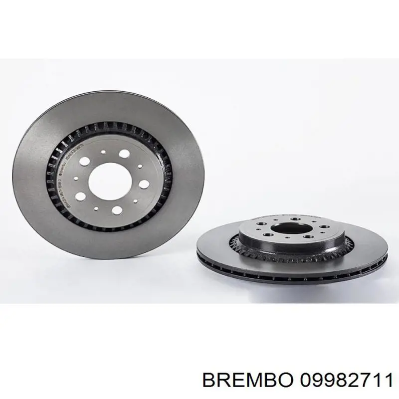 09.9827.11 Brembo disco de freno trasero