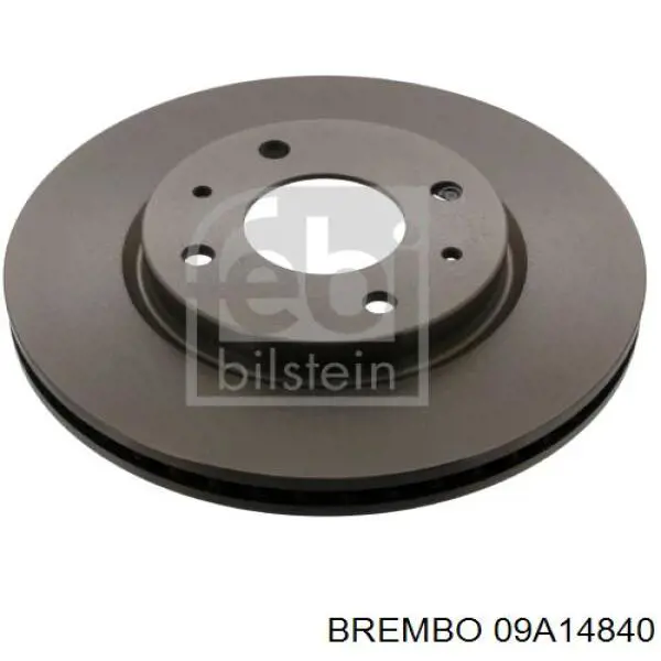 09A14840 Brembo freno de disco delantero