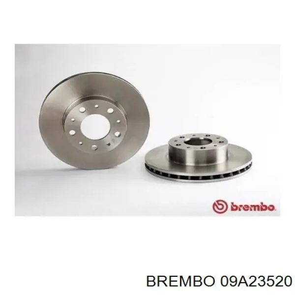 09.A235.20 Brembo freno de disco delantero