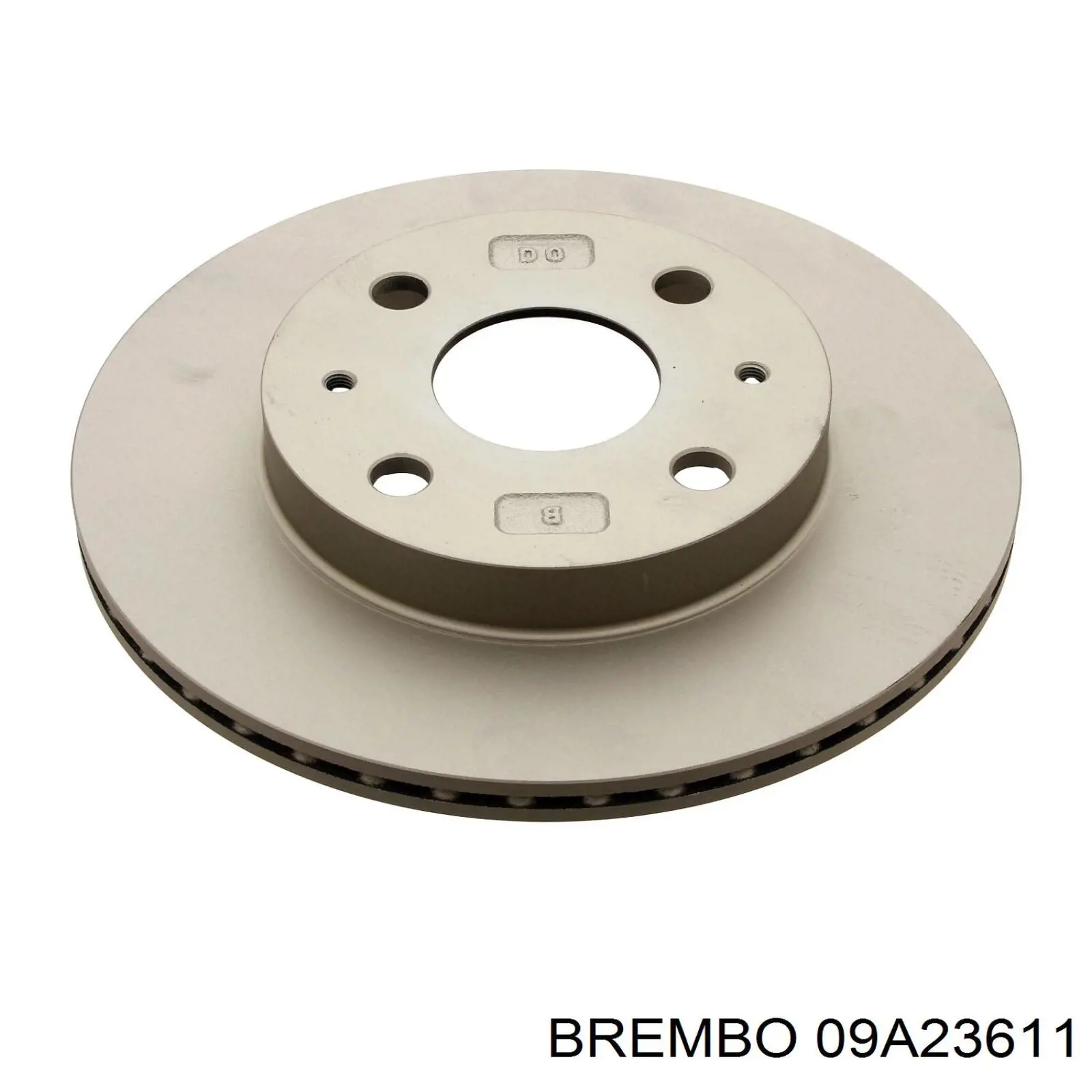 09A23611 Brembo freno de disco delantero