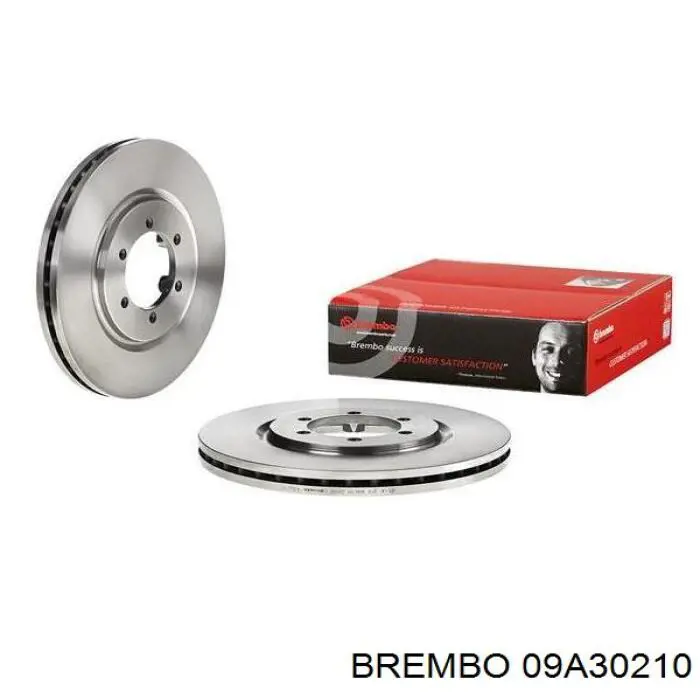 09A30210 Brembo freno de disco delantero