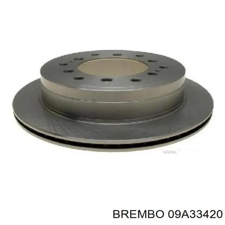 09A33420 Brembo disco de freno trasero