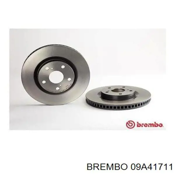 09.A417.11 Brembo freno de disco delantero