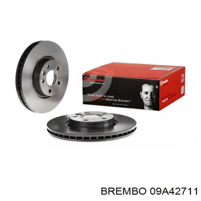 09.A427.11 Brembo freno de disco delantero