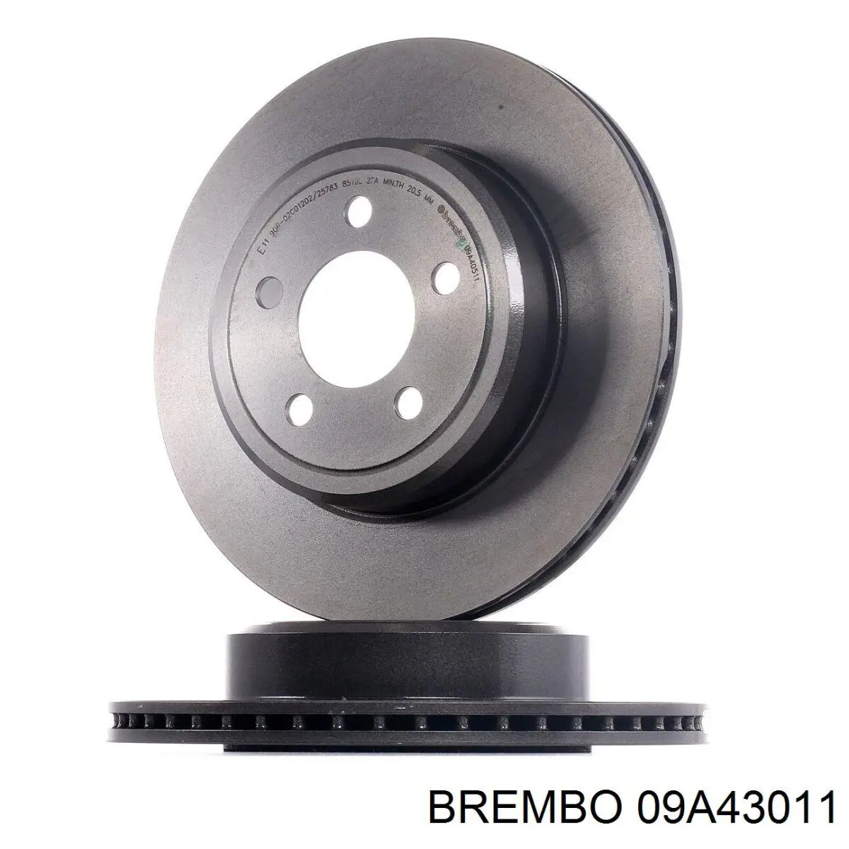 09.A430.11 Brembo freno de disco delantero