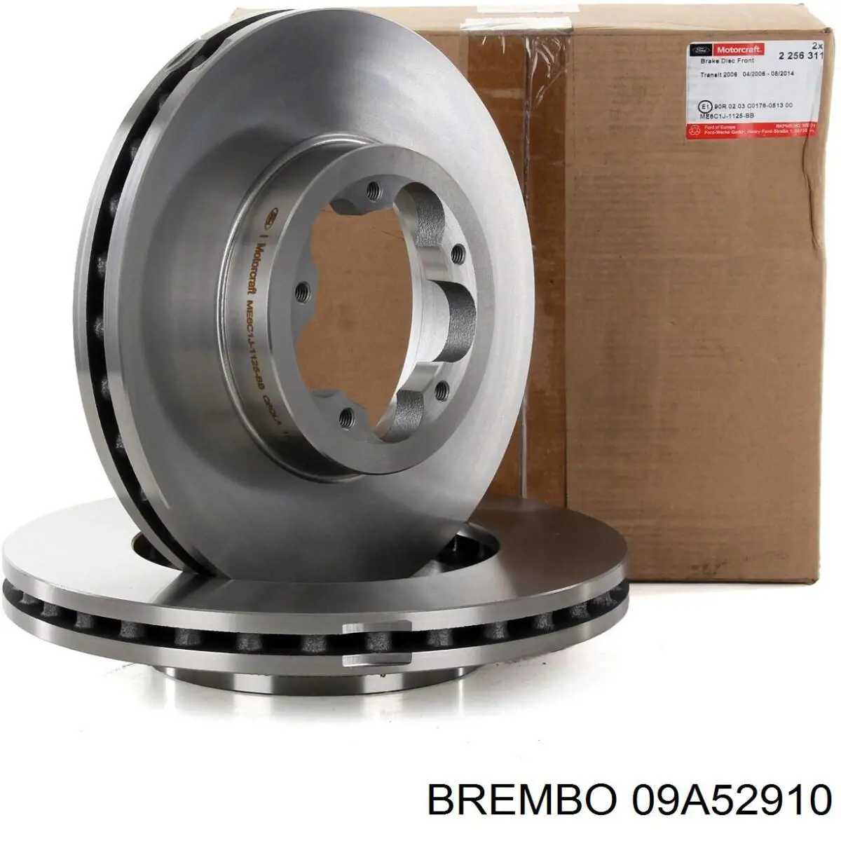 09.A529.10 Brembo freno de disco delantero